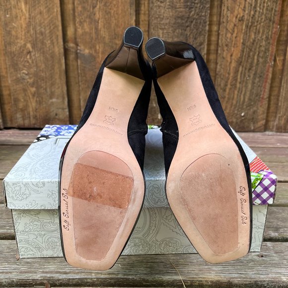 ★ GORGEOUS ARTURO CHIANG 100% LEATHER BOOTIES - NEW!! - Picture 6 of 8